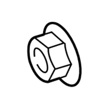Dodge 6104717AA Gear Assembly Nut