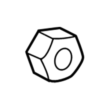 Dodge 5133906AA Outer Tie Rod Lock Nut