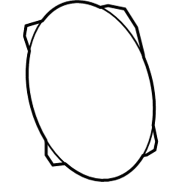 Chrysler 5059063AC Front Driver Speaker