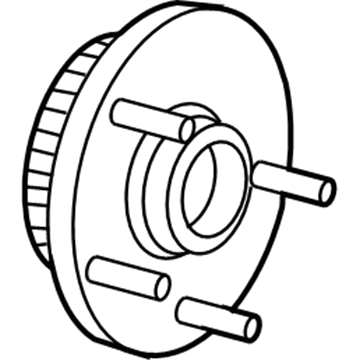 Jeep 52109947AF Hub & Bearing