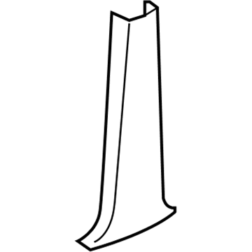 Dodge 5GS38WL5AA Center Pillar Trim