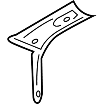 Mopar 5HD40TL2AB Windshield Trim, Light Taupe, Passenger Side