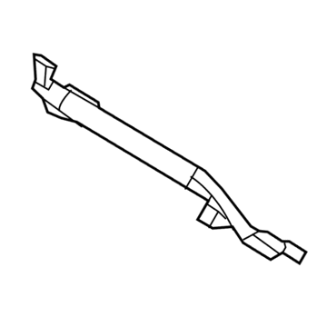 Chrysler 68083556AA Side Duct