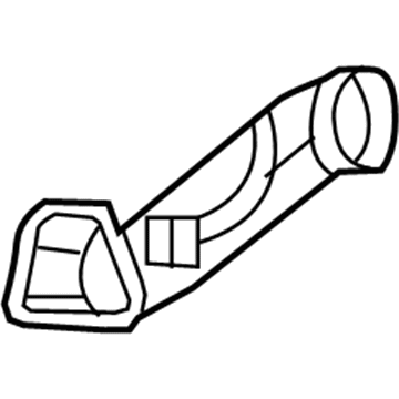 Chrysler 5058254AA Outlet Duct