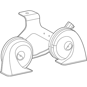 Jeep 68235295AC Horn