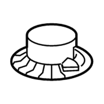 Chrysler Coil Spring Insulator - 68171947AB