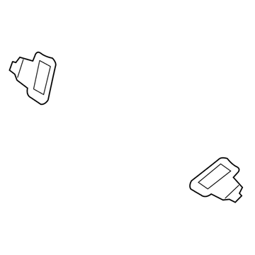 Dodge 55078095AE License Lamp