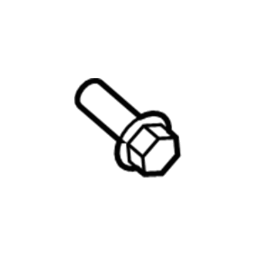 Ram 6509347AA Upper Center Pillar Trim Screw