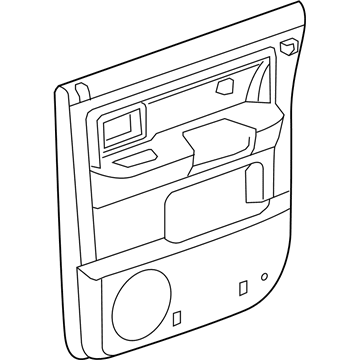 Ram 5HS161DVAD Door Trim Panel