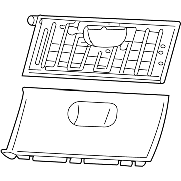 2002 Dodge Caravan Glove Box - SC89YQLAA