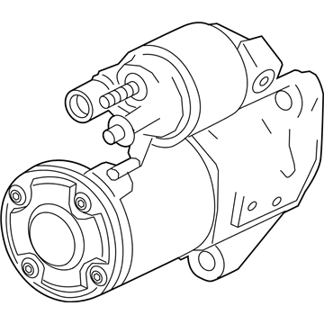 Jeep Wrangler Starter Motor - 56029722AA