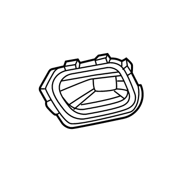 Jeep 6WZ96GXHAA Lamp Bezel