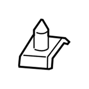 Jeep 55157112AB Bumper Cover Pin