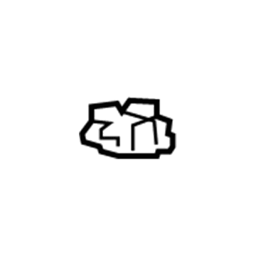 Chrysler 5101308AA Windshield Pillar Clip