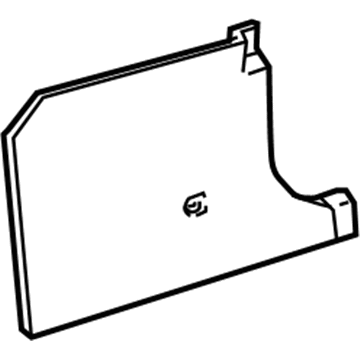 Chrysler YA28XDVAA Cowl Kick Panel