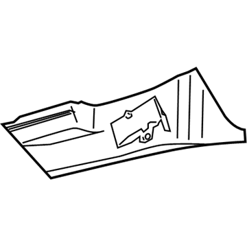 Chrysler YB01XDVAA Cowl Side Panel