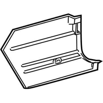 Chrysler YA29XDVAA Cowl Kick Panel