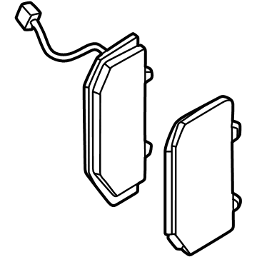 Dodge 68623695AA Brake Pads