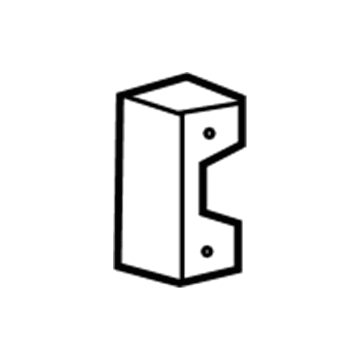 Ram 68226091AA Door Shell Bumper