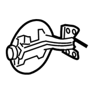 Ram 68171514AA Fuel Door