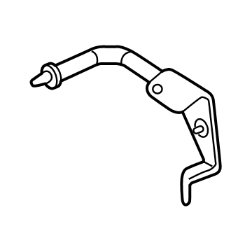 Ram 68160115AA Fan Guard Support Bracket