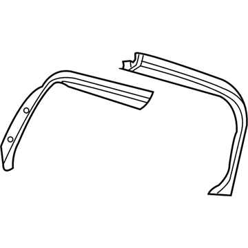 Jeep 1AW64DX9AG Upper Trim
