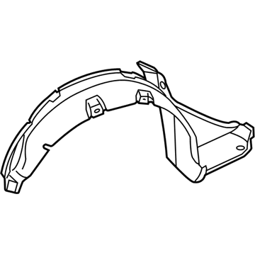 Chrysler 5097999AA Fender Liner