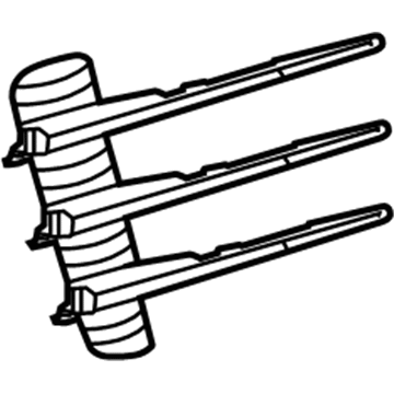 Chrysler 1BX74XZAAB Louver