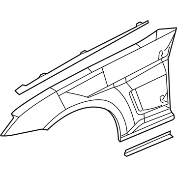 Chrysler Crossfire Fender - 5099706AA