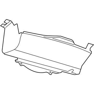 Dodge 5290668AC Air Baffle