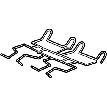 Ram 68050448AA Seat Support