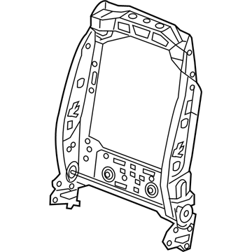 Ram 68050468AA Seat Back Frame