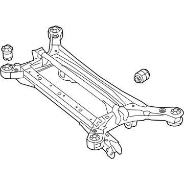 2017 Chrysler Pacifica Axle Beam - 68236980AD
