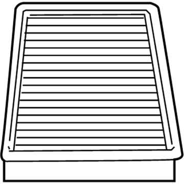 Ram 68441763AA Air Filter