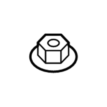 Dodge 6104717AA Stabilizer Bar Nut