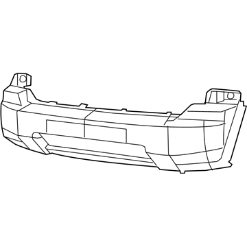 Jeep Liberty Bumper - 68033628AC