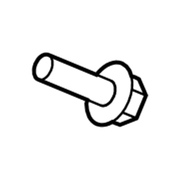 Jeep 68032858AA Bumper Cover Retainer Clip