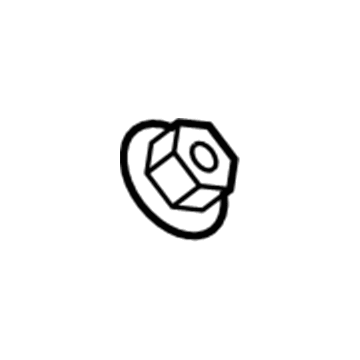 Dodge 6101831 Heat Shield Nut