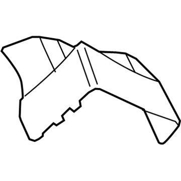 Dodge 5090026AA Shield - Engine Mount