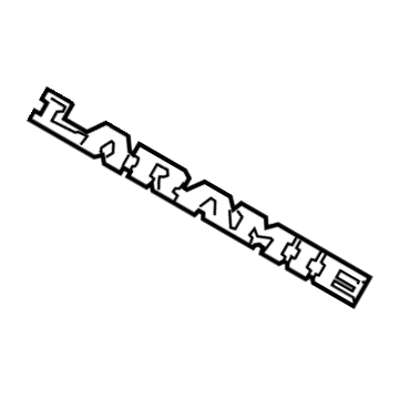 Ram 68483233AA Nameplate