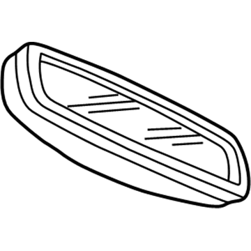 Dodge 4805572AE Mirror Assembly