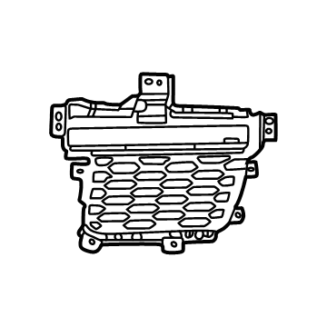 Jeep 68408098AC Outer Grille