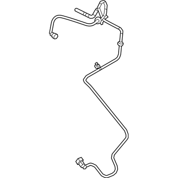 Chrysler Voyager Brake Line - 68492592AA