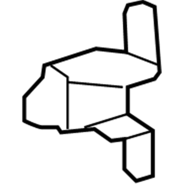 Dodge 5074257AB Upper Hinge