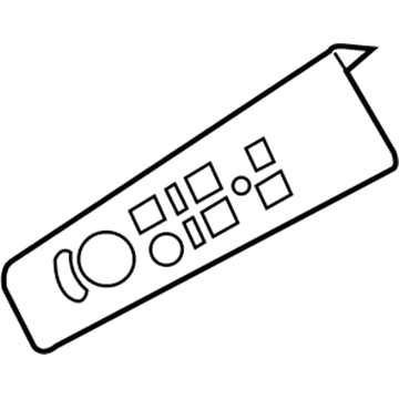 Chrysler 1BP29AAAAE Switch Bezel