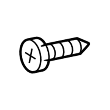 Chrysler 6101946 Door Trim Panel Screw