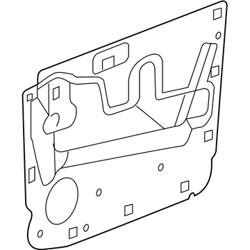 Chrysler 55362140AF Water Shield