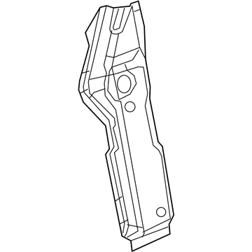 Jeep 68302728AC Hinge Pillar