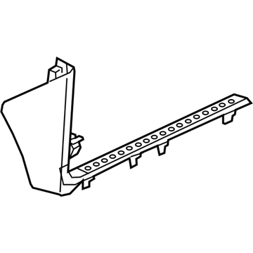 Ram 1DX69RN8AD Cowl Trim