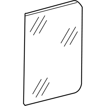 Dodge 5134002AA Vent Glass